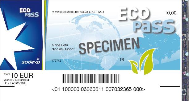 Ecocheques van Sodexo & Ticket